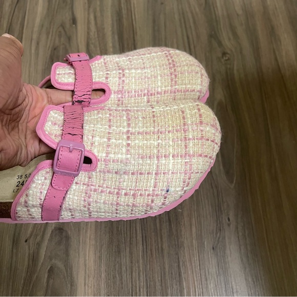 Birkenstock, Betula Woven Plaid Clogs - Picture 6 of 16